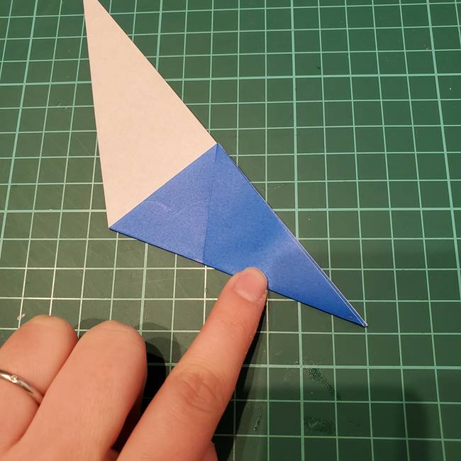 折り紙のペンギン 立体的な作り方折り方①基本(20)