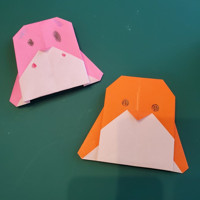ペンギンの折り紙 4歳児の保育に最適な折り方作り方♪幼稚園や保育園の製作にも♪