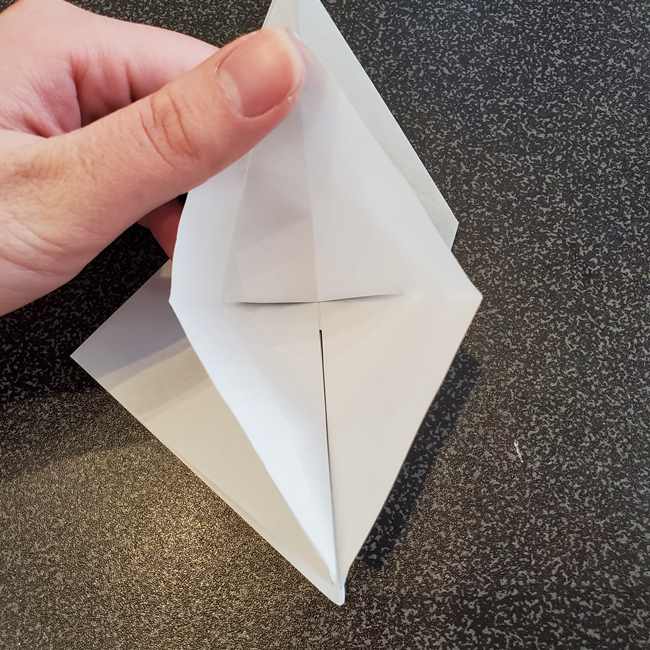 折り紙で作るカラス 難しいけどリアルな折り方作り方②全体(18)