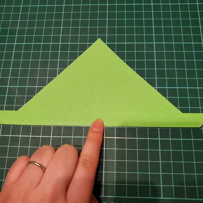 わんわんの折り紙 簡単な折り方作り方(3)