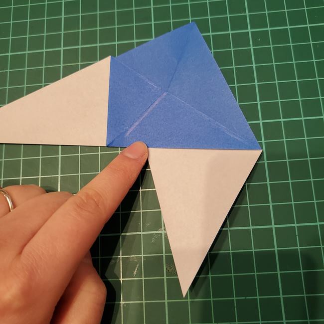 折り紙のペンギン 立体的な作り方折り方①基本(13)