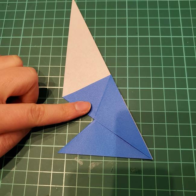 折り紙のペンギン 立体的な作り方折り方①基本(19)