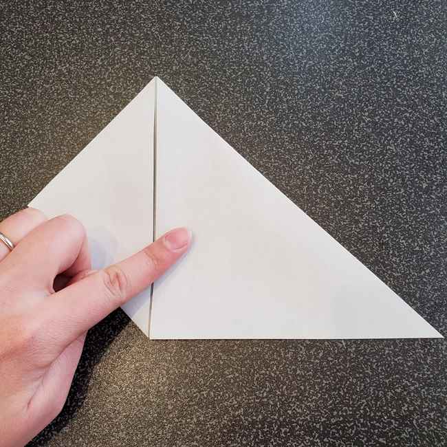 折り紙で作るカラス 難しいけどリアルな折り方作り方①基本(12)