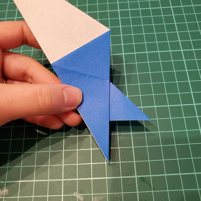 折り紙のペンギン 立体的な作り方折り方①基本(25)