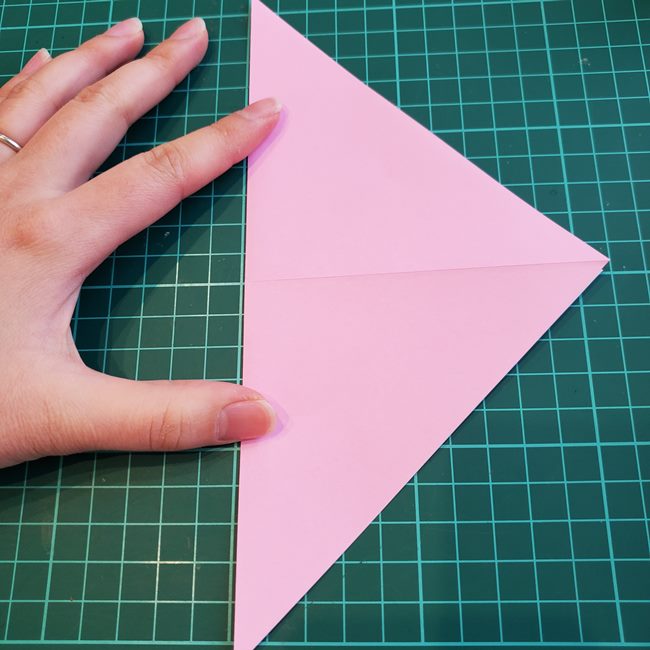 カービィの折り紙 難しい作り方折り方①基本(4)