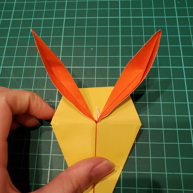 うーたんの折り紙 簡単な折り方作り方(24)