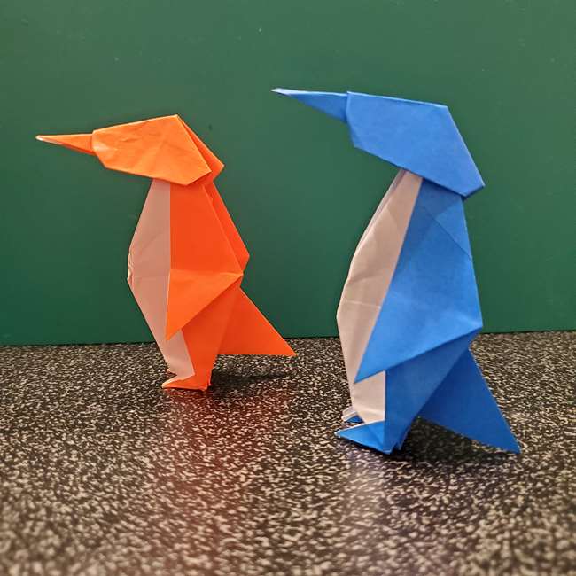 折り紙のペンギン 立体で難しい作り方｜リアルな上級者向け！