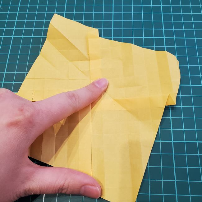 薔薇の折り紙 立体で難しい折り方作り方②基本の形(23)