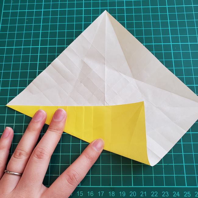 薔薇鶴の折り方作り方②基本の形(4)