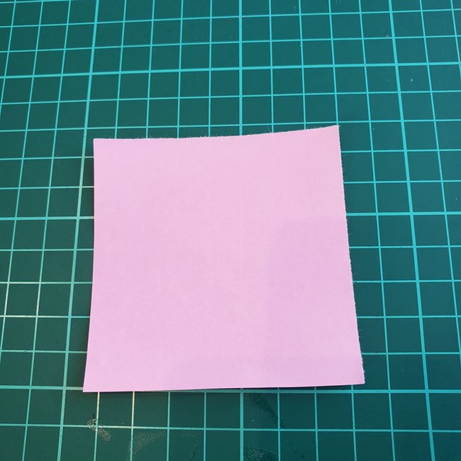 バラを折り紙3枚で立体的に作る折り方作り方③花びら3(1)