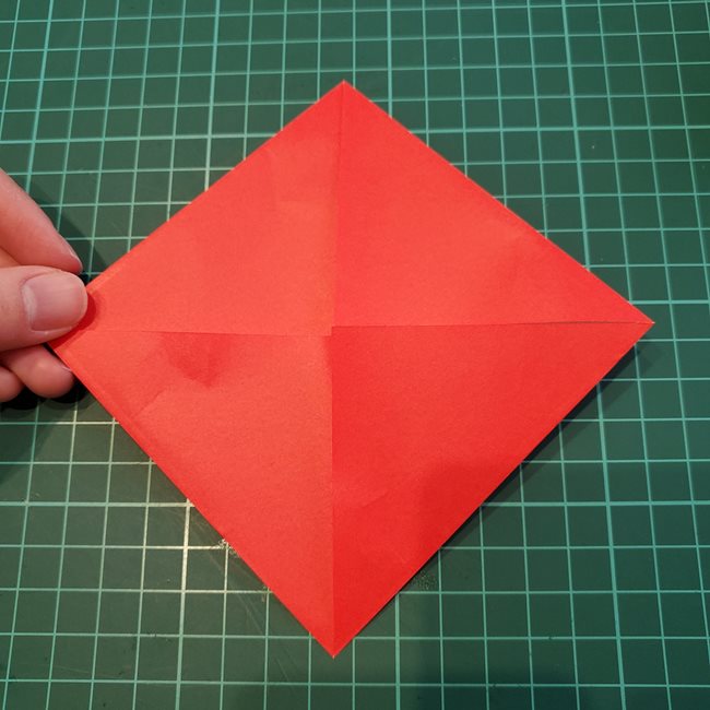 折り紙のメダル バラ（薔薇）の折り方作り方(6)