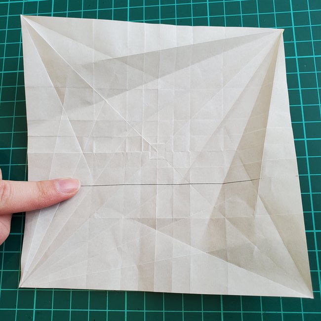 薔薇鶴の折り方作り方②基本の形(9)