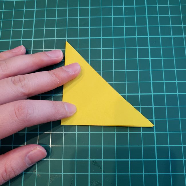 折り紙のコサージュ バラの作り方折り方①パーツ(3)