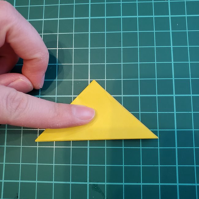 折り紙のコサージュ バラの作り方折り方①パーツ(4)