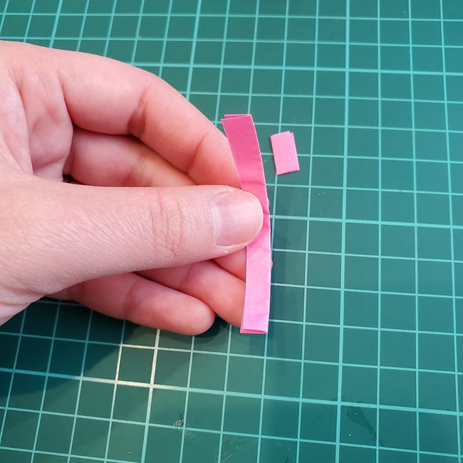折り紙の指輪 バラの折り方作り方②完成(4)