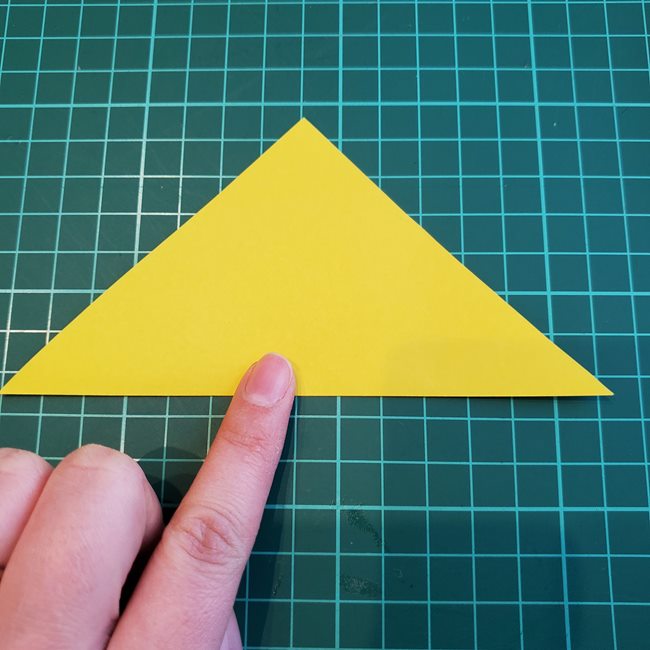 折り紙のコサージュ バラの作り方折り方①パーツ(2)