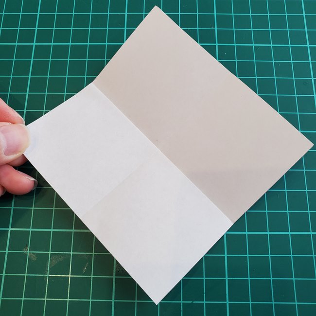 バラを折り紙3枚で立体的に作る折り方作り方②花びら2(5)