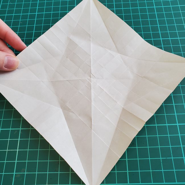 薔薇鶴の折り方作り方②基本の形(3)