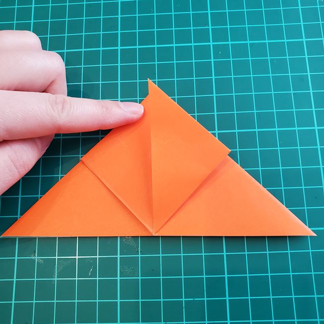 折り紙 ローズの折り方（簡単・立体的）②バラの形(2)