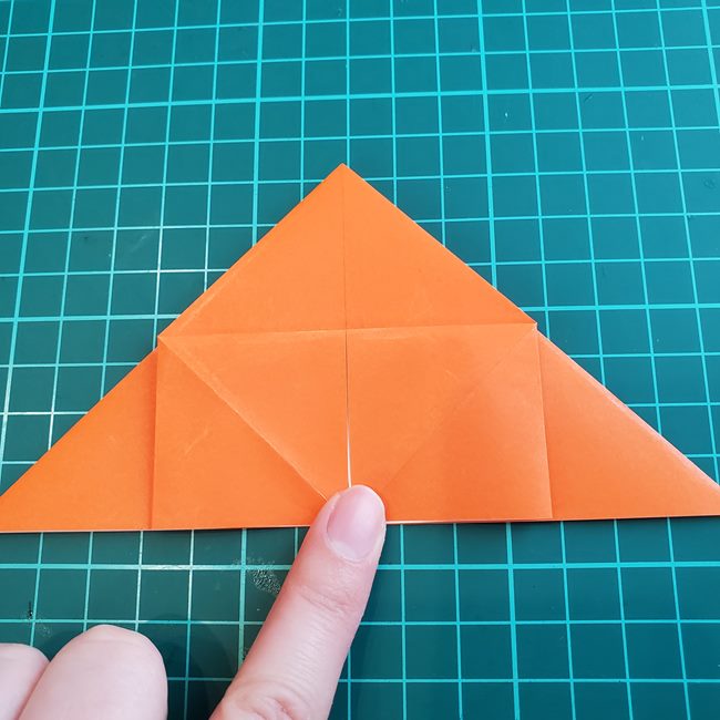 折り紙 ローズの折り方（簡単・立体的）②バラの形(6)