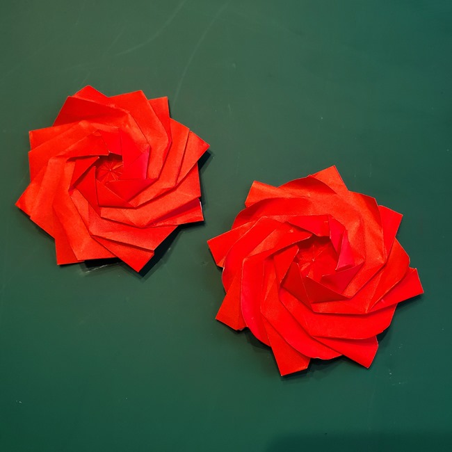 折り紙のバラは平面で難しい？花の折り方作り方をご紹介