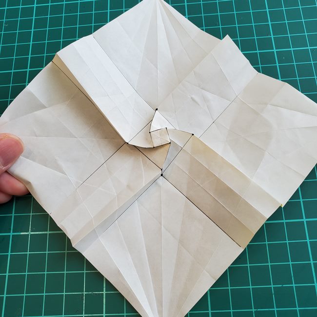 薔薇鶴の折り方作り方②基本の形(26)