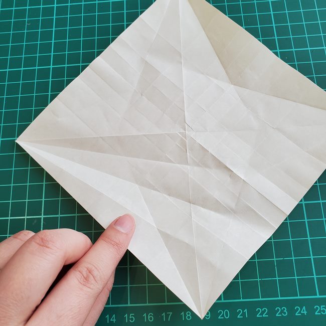 薔薇鶴の折り方作り方②基本の形(6)