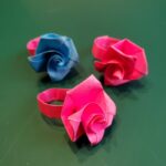 折り紙の指輪 バラの折り方作り方｜おしゃれで着用できるアクセサリー