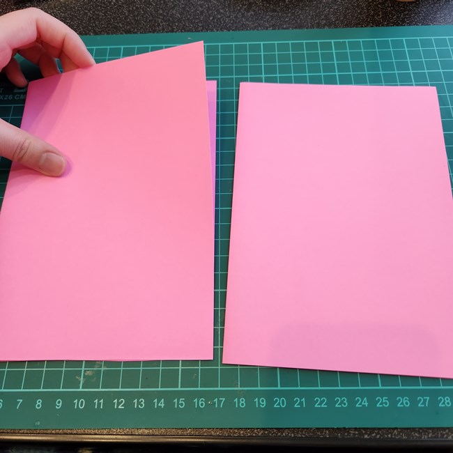 母の日カードの手作りする作り方(4)