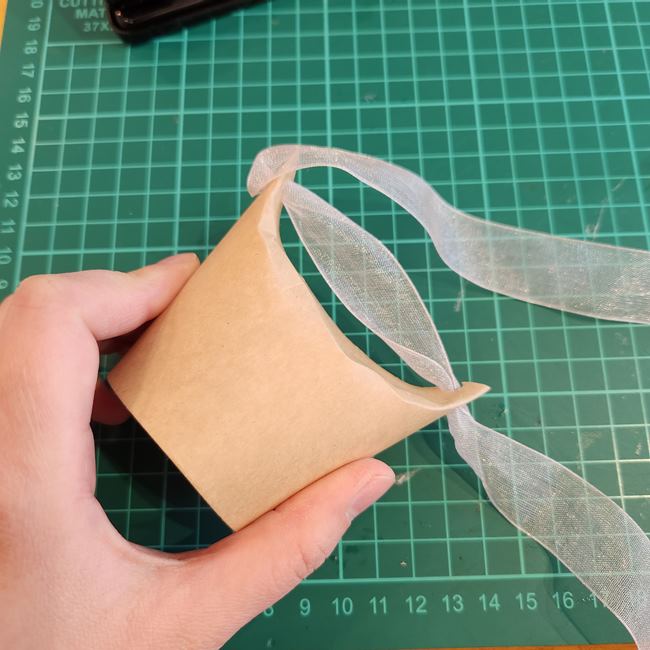 紙コップ工作 小物入れ（プレゼントボックス）の製作方法②パターン2(6)