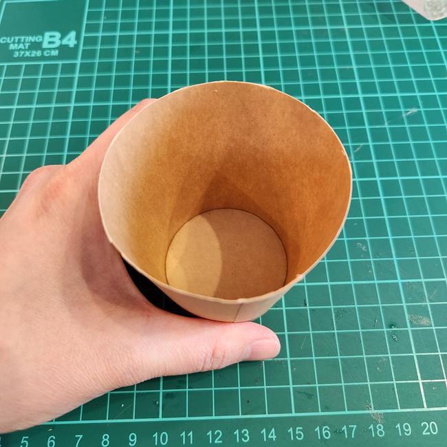 紙コップ工作 小物入れ（プレゼントボックス）の製作方法②パターン2(2)