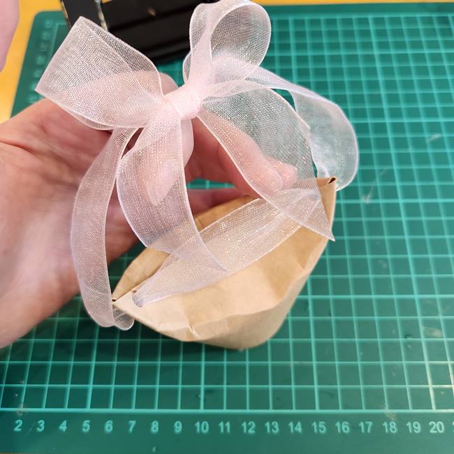紙コップ工作 小物入れ（プレゼントボックス）の製作方法②パターン2(7)