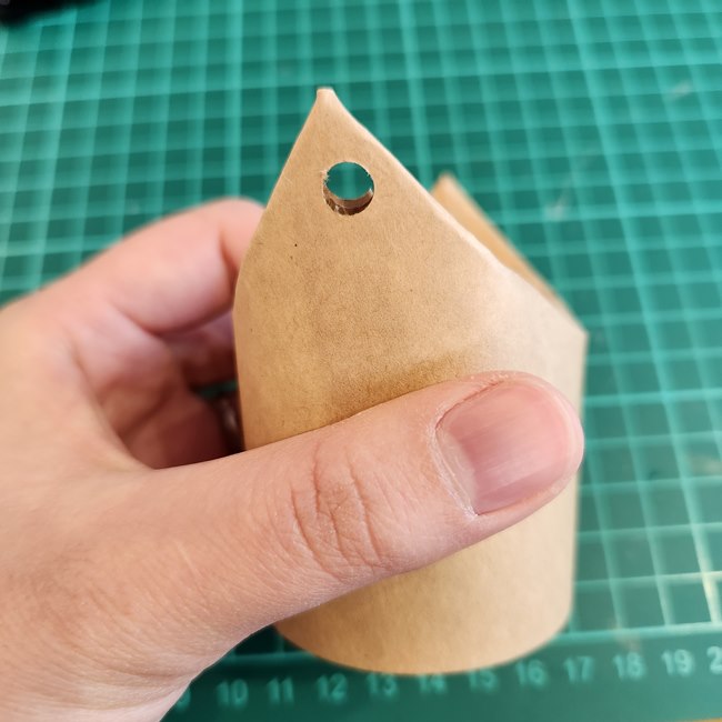 紙コップ工作 小物入れ（プレゼントボックス）の製作方法②パターン2(5)
