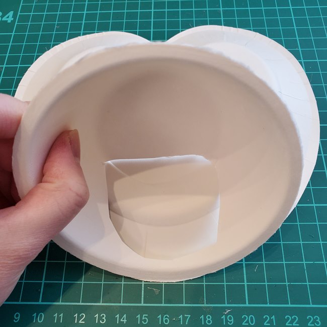 子どもと手作りできる紙皿の写真立ての作り方(5)