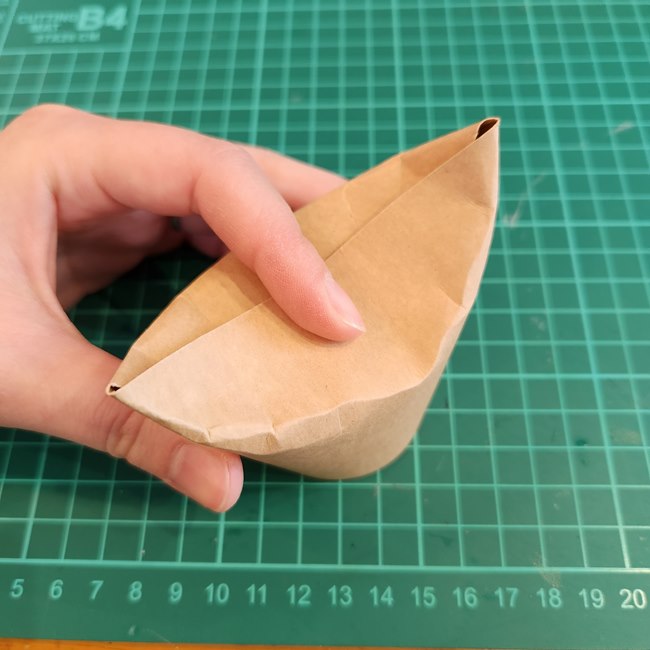 紙コップ工作 小物入れ（プレゼントボックス）の製作方法②パターン2(4)