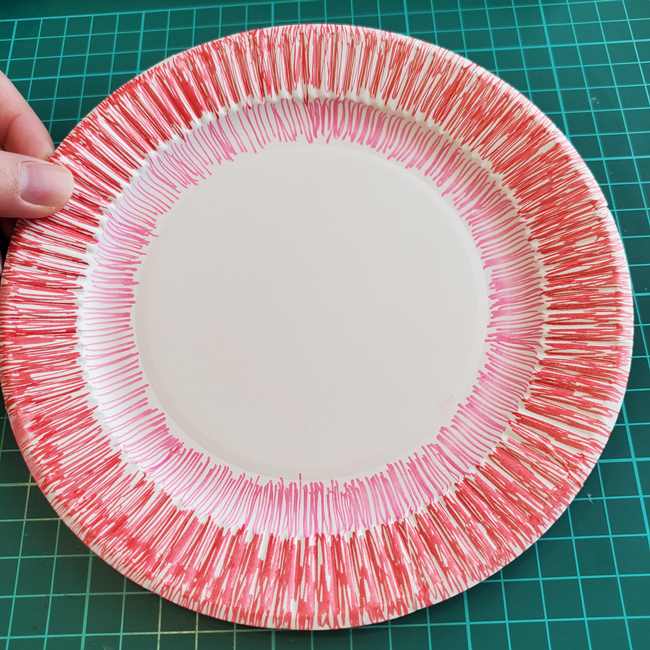 紙皿のお花の作り方(2)