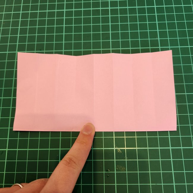 コッシーの折り紙の折り方作り方①折り筋(6)
