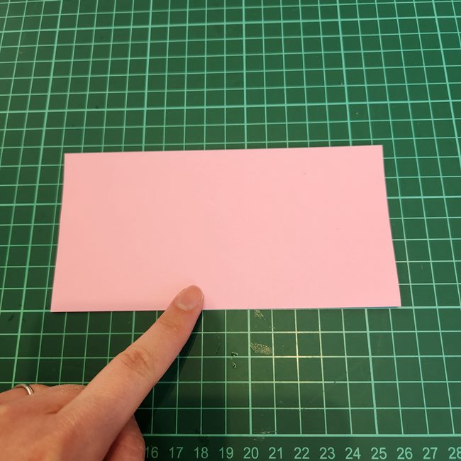 コッシーの折り紙の折り方作り方①折り筋(2)