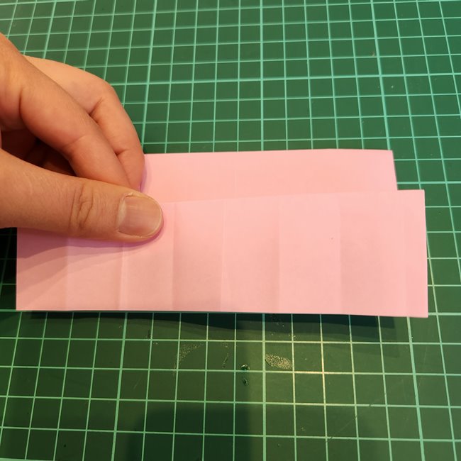 コッシーの折り紙の折り方作り方①折り筋(10)