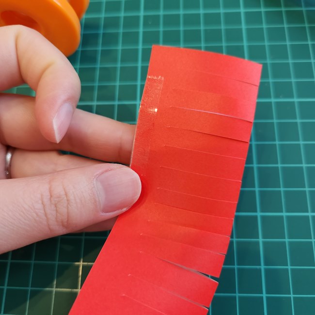 カーネーションの折り紙 簡単で立体的な花束の折り方(10)