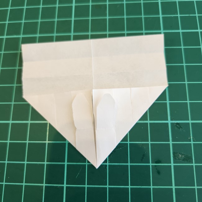 折り紙 ミッフィーの指輪の折り方作り方(17)