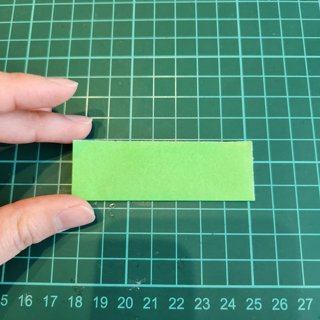 折り紙でミッフィーの指人形｜作り方折り方②体(4)