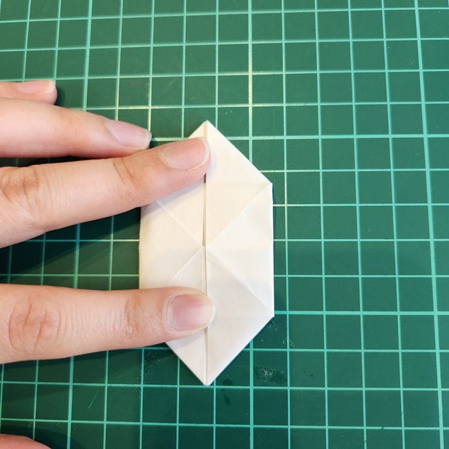 ミッフィーの折り紙 ぴょんぴょん飛ぶ折り方作り方②体(18)