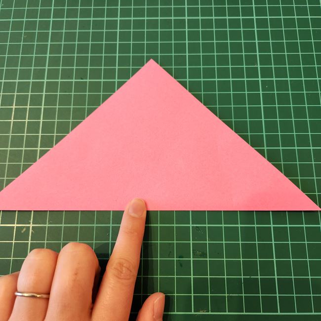 ポケモンZリング(ゼットリング)の折り紙の折り方作り方①リング前半(2)