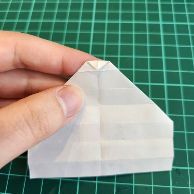 折り紙 ミッフィーの指輪の折り方作り方(19)