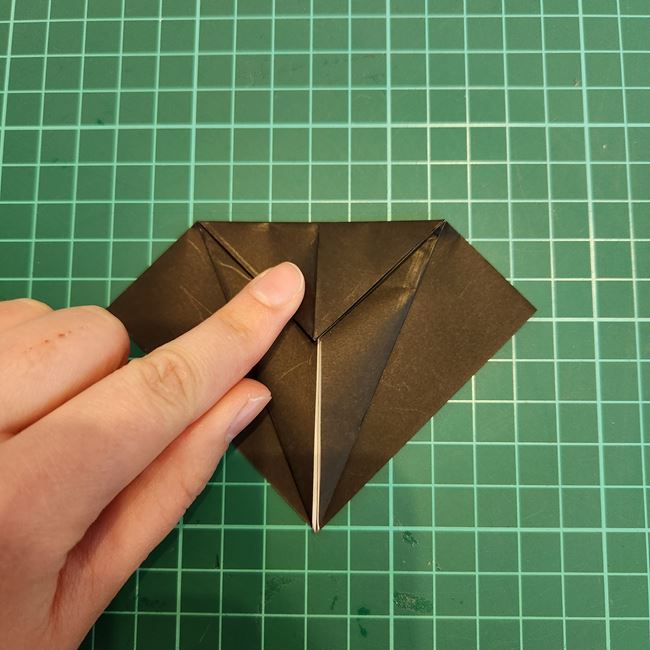 ゼクロムの折り紙の折り方作り方(12)