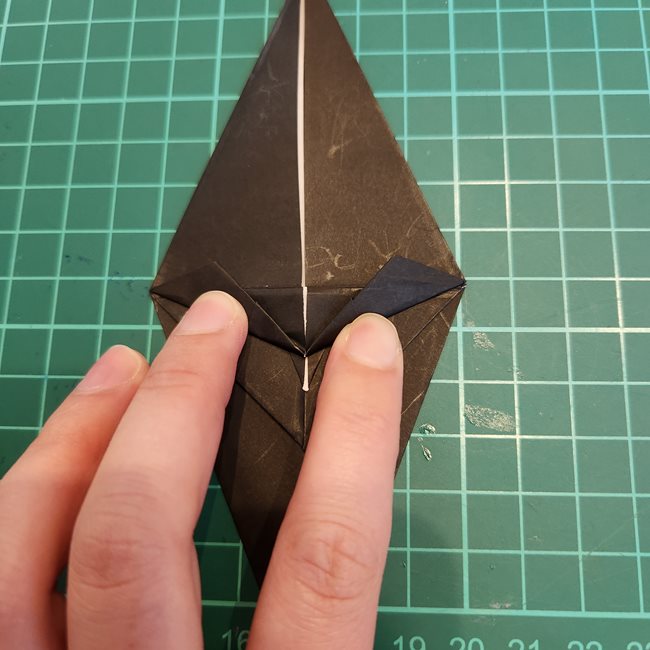 ゼクロムの折り紙の折り方作り方(24)