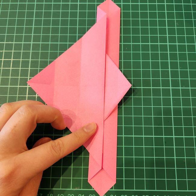 ポケモンZリング(ゼットリング)の折り紙の折り方作り方②リング後半(2)