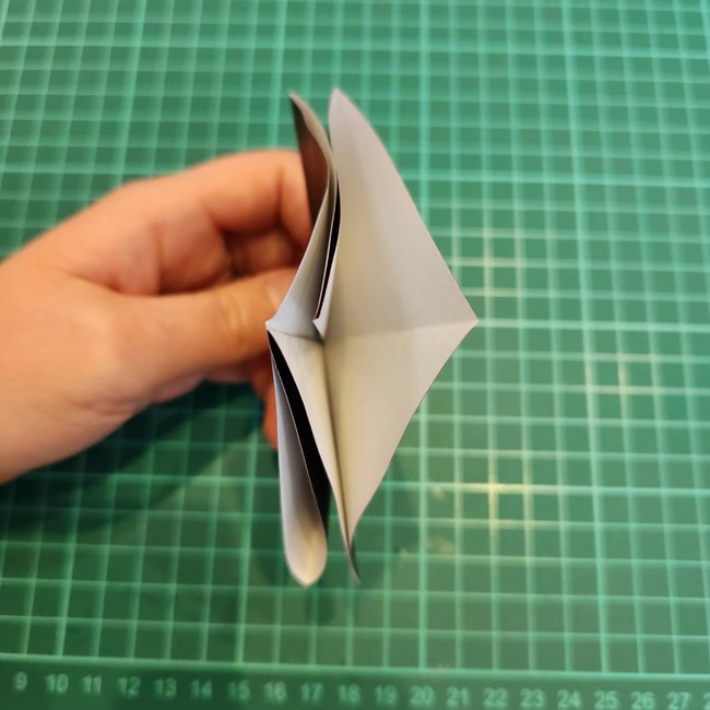ゼクロムの折り紙の折り方作り方(9)