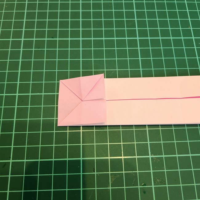 コッシーの折り紙の折り方作り方①折り筋(16)